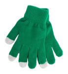Actium touch screen gloves Grey/green
