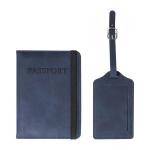TwinPass RPU passport and tag set Dark blue