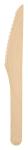 Woolly wooden cutlery, knife Nature
