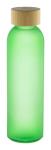 Cloody glass bottle Green
