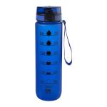 Sipcount RPET motivational bottle Aztec blue