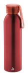 Ralusip recycled aluminium bottle Red