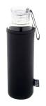 Vitrem recycled glass bottle Black
