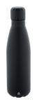 Refill recycled stainless steel bottle Black