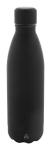 Refill Soft Flasche aus recyceltem Edelstahl Schwarz