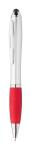 Tumpy touch ballpoint pen Red/silver