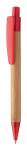 Colothic bamboo ballpoint pen, nature Nature,red