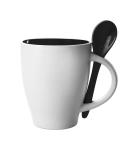 Spoon Tasse Schwarz/weiss