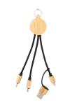 Cobbel Mini USB Ladekabel, natur Natur,schwarz