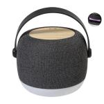 Luzfi Wireless-Charger und Lautsprecher Dunkelgrau