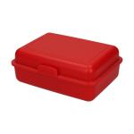 Lunch box "School Box" large with separating bowl American red
