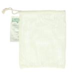 Cotton fruit and vegetable bag "ECOCARE", large Nature
