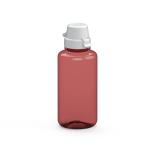 Drink bottle "School" clear-transparent, 0.7 l Frozen red
