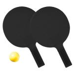 Tischtennis-Set "Massiv" Schwarz