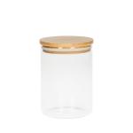Glasbehälter "Bamboo", 0,65 l Transparent