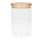 Glasbehälter "Bamboo", 1,6 l Transparent