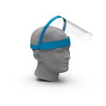 Gesichtsvisier "Protection", antibakteriell Hellblau