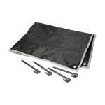 Outdoor Decke "Relax" Schwarz/grau