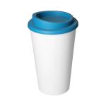 Kaffeebecher "Premium", upcycling Weiß