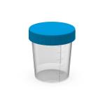 Sammelbecher Gurgeltest Transparent