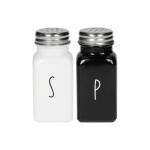 Salz-und Pfefferstreuer-Set "Dispense" Schwarz