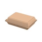 Menübox "ToGo" XL, ohne Trennstege Braun