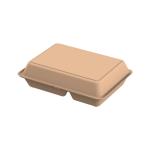 Menübox "ToGo" XL, 3-geteilt Braun