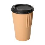 Ripple coffee mug "ToGo", 300 ml Brown
