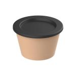ToGoPlus" dip cup, 100 ml Brown