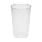 Drinking cup "Vital" 500ml Milky transparent