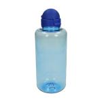 Drinking bottle "Junior, 1 l Transparent blue