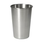 Edelstahlbecher "Metallo", 500 ml Silber