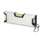 Spirit level "Misura" 15,5 cm White