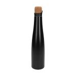Carafe with cork lid "VELDA" Black matte