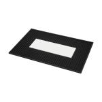 Barmatte "Classic", groß Schwarz