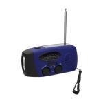 Crank radio with torch "Volt" Aztec blue