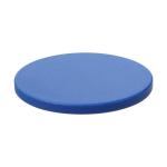 Einkaufswagenchip ohne Loch Blau