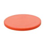 Einkaufswagenchip ohne Loch Orange