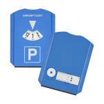 Parking disk "Professional", blue mat Blue mat, black