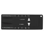 Key fob "Tyre tread measuring device" 