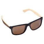 Sonnenbrille "Bamboo" Schwarz/braun