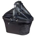 Shopping basket "Chapeau" Black