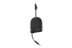 Enjoy Technology Xoopar ICE-R Einziehbares USB-C- und Lightning-Kabel 60 W 1 Meter Schwarz