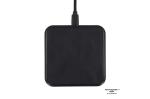 2259 | Xoopar Iné Wireless Fast Charger - Recycled Leather 15W Schwarz