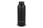 InSideOut Waterdrop Edelstahlflasche mit Stahldeckel 600 ml Schwarz