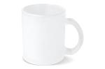Mallorca Sublimations Becher aus gefrostetem Glas 335ml Ecru
