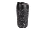 InSideOut Sagaform Loke Reisebecher Splash 240ml Schwarz/weiss