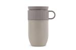 InSideOut Sagaform Ted isolierter Becher, 280ml auslaufsicher und spülmaschinenfest Beige