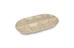 InSideOut Sagaform Ditte Keramik-Servierplatte 36 x 20 cm Beige