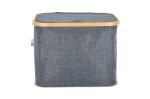 InSideOut faltbarer Korb mit Deckel Sogne 40,5 x 33 x 30cm rPET Dunkelgrau